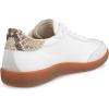 image:imageECCO Womens Soft 11 Lace UpGravel SuedeWhitePython
