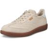 image:imageECCO Womens Soft 11 Lace UpLimestone SuedeBright White