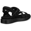 image:imageECCO Womens Soft Cross StrapBlack Nubuck