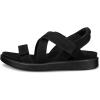 image:imageECCO Womens Soft Cross StrapBlack Nubuck