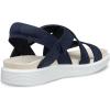 image:imageECCO Womens Soft Cross StrapMarine Nubuck