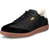 image:imageECCO Womens Soft 11 Lace UpBlack SuedeBright White