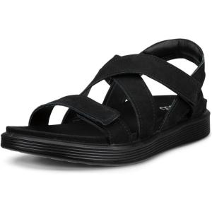 image:imageECCO Womens Soft Cross StrapBlack Nubuck