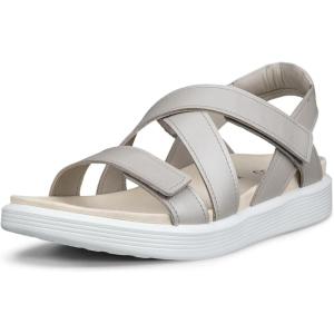 image:imageECCO Womens Soft Cross StrapPure Cashmere Metallic