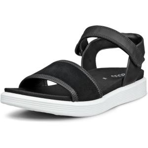 image:imageECCO Womens Soft Two StrapBlackBlack