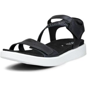 image:imageECCO womens Soft Three StrapBlackBlack