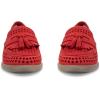 image:imageECCO Womens Dress Classic 15 Perforated TasselChili Red Nubuck