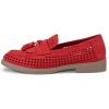 image:imageECCO Womens Dress Classic 15 Perforated TasselChili Red Nubuck