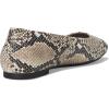 image:imageECCO Womens Margot Plain Toe BallerinaDark Clay Snake Print