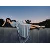 image:imageECCO Womens Margot Plain Toe BallerinaPure Silver