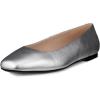 image:imageECCO Womens Margot Plain Toe BallerinaPure Silver