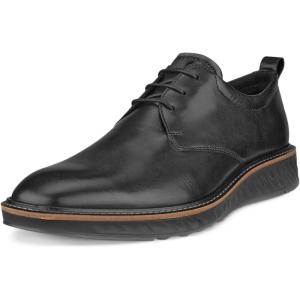 image:imageECCO Mens St1 Hybrid Plain ToeOxfordBlack Smooth