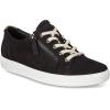 image:imageECCO Womens Soft 7 SneakerBlack Side Zip