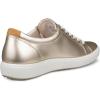 image:imageECCO Womens Soft 7 SneakerPure White Gold Leather
