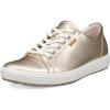 Pure White Gold Leather