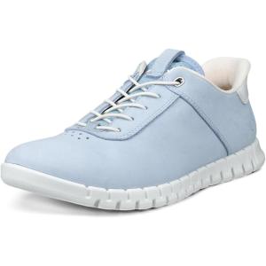image:imageECCO Gruuv Lite Easy Slip Lace SneakersDusty BlueWhite
