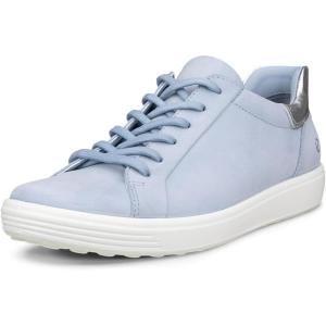 image:imageECCO Soft 7 Easy Slip SneakerDusty BluePure Silver