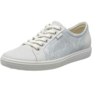 image:imageECCO Womens Soft 7 SneakerWhite Dusty Blue 51843