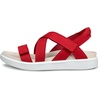 image:imageECCO Soft Cross StrapChili Red Nubuck