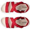 image:imageECCO Soft Cross StrapChili Red Nubuck
