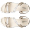 image:imageECCO Soft Three StrapPythonPure Cashmere Metallic