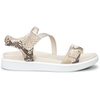 image:imageECCO Soft Three StrapPythonPure Cashmere Metallic