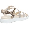 image:imageECCO Soft Three StrapPythonPure Cashmere Metallic