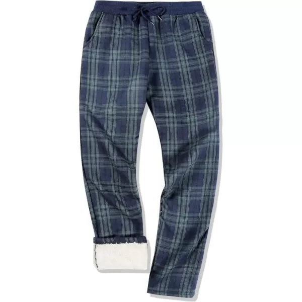 Green Navy Plaid (Open Bottom)