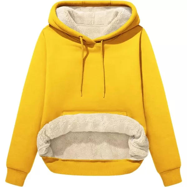Pullover Hooded Yellow