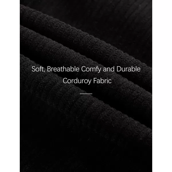 Flygo Corduroy Overalls for Women Loose Fit Adjustable Straps Long Bib Pants Wide Leg Jumpsuits