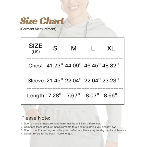 Flygo Crop Top Hoodies for Women Long Sleeve Pullover Super Cropped Hoodie Sweatshirt Tops