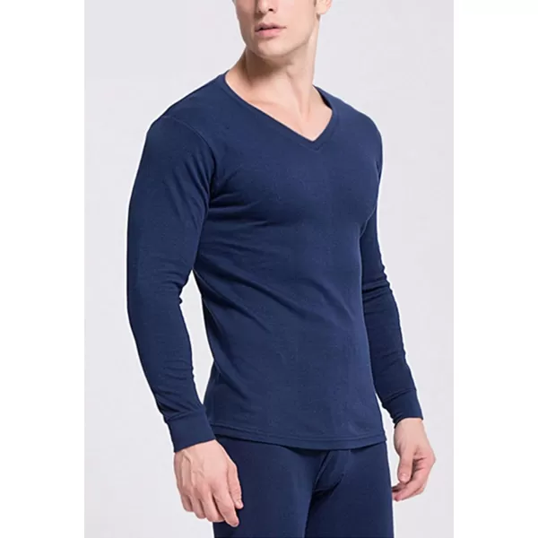 Flygo Men Thermal Underwear Set Ultra Soft Long Johns Set Base Layer Tops and Bottoms)
