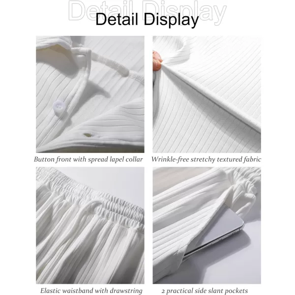 Flygo Mens Summer Beach Outfits Casual Button Down Shirt and Shorts Sets 2 Piece Vacation Outfits