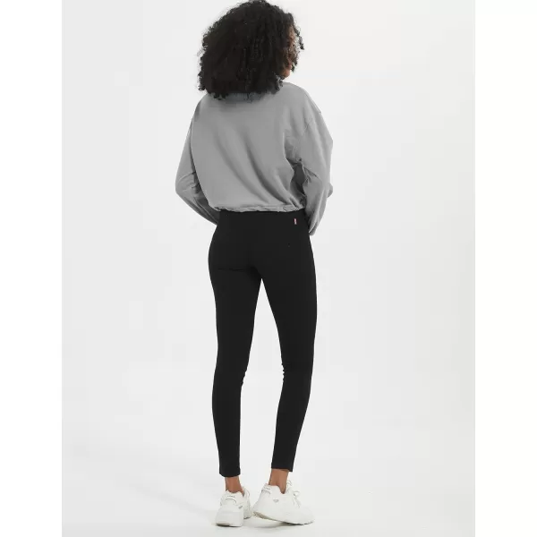Flygo Womens Half Zip Hoodies Cropped Pullover Sweatshirt Fleece Lined Sweater Tops with Pocket Thumb Hole