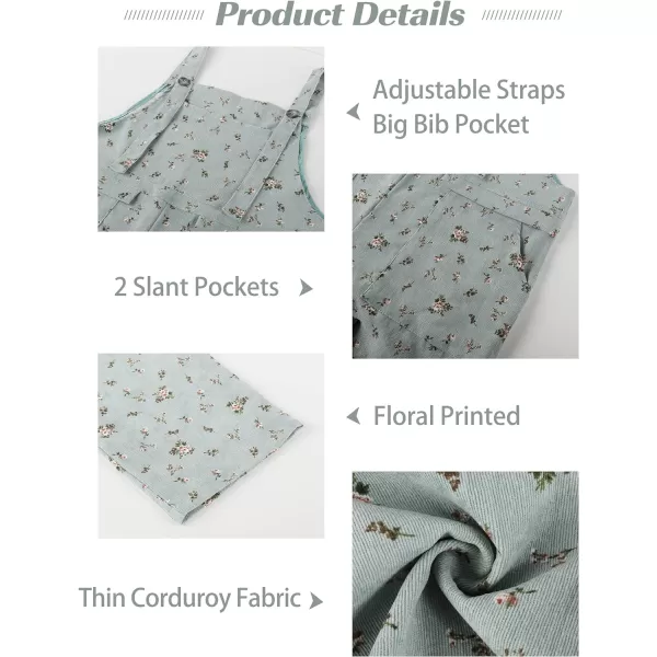 Flygo Womens Overalls Cotton Linen Overalls for Women Loose Fit Harem Wide Leg Jumpsuit with Pockets