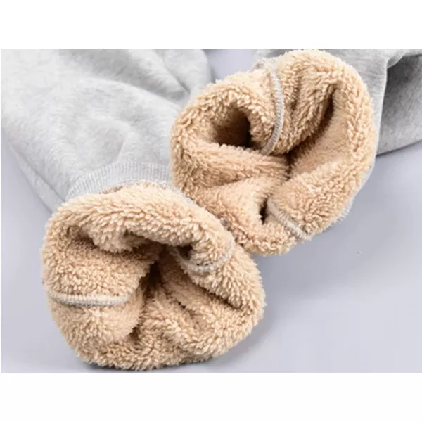Flygo Women's Thicken Winter Casual Fleece Sherpa Lined Athletic Jogger Elastic Drawstring Sweatpants