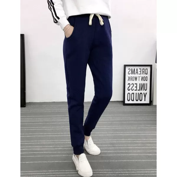 Flygo Women's Thicken Winter Casual Fleece Sherpa Lined Athletic Jogger Elastic Drawstring Sweatpants