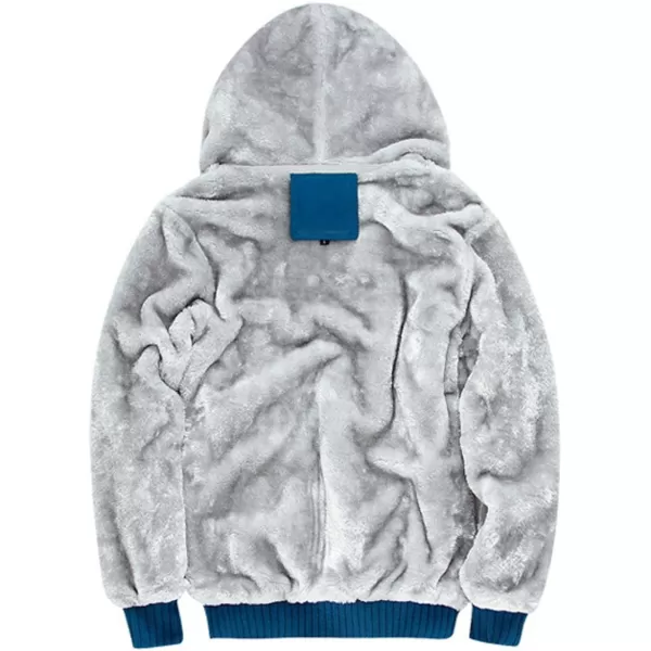 Flygo Womens Winter Thick Fleece Lined Zip Hoodie Sweatshirts Jacket Coat Outwear