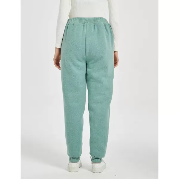 Flygo Women's Winter Warm Fleece Joggers Pants Sherpa Lined Athletic Active Sweatpants