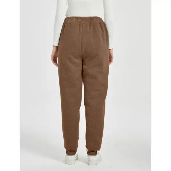 Flygo Women's Winter Warm Fleece Joggers Pants Sherpa Lined Athletic Active Sweatpants