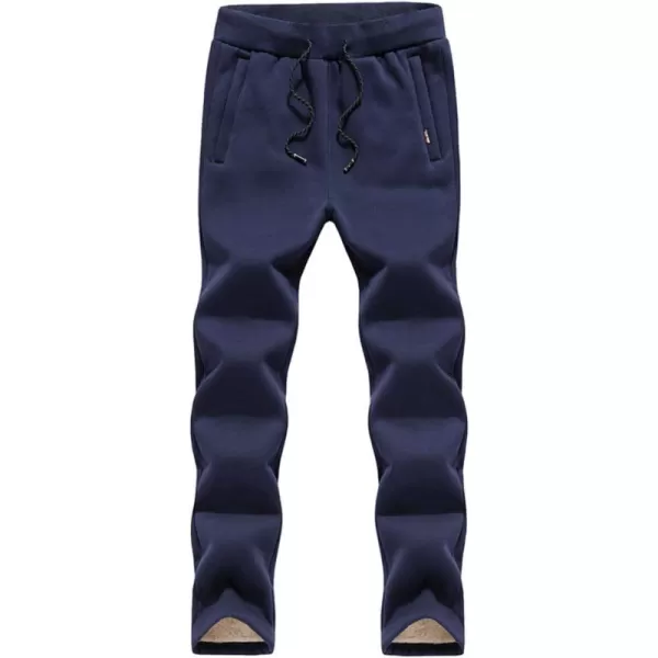 Flygo Mens Juniors Fleece Lined Winter Warm Jogger Pants Active Running Sweatpants