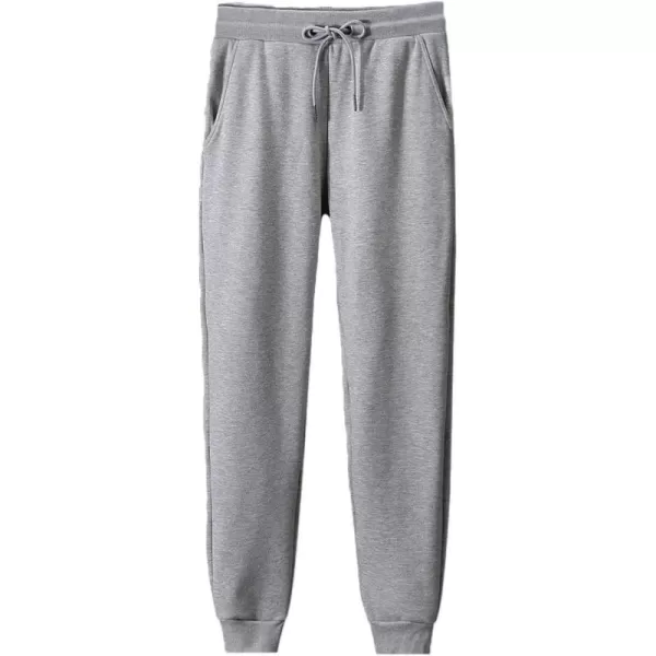 Flygo Men's Workout Running Active Joggers Pants Casual Cotton Closed-Bottom Sweatpants