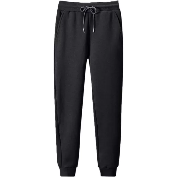 Flygo Men's Workout Running Active Joggers Pants Casual Cotton Closed-Bottom Sweatpants