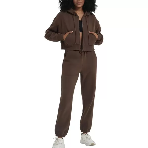 Flygo Womens Sweat Set Sweatsuit 2 Piece Outfits Pullover Sweatshirt Joggers Tracksuit Sets