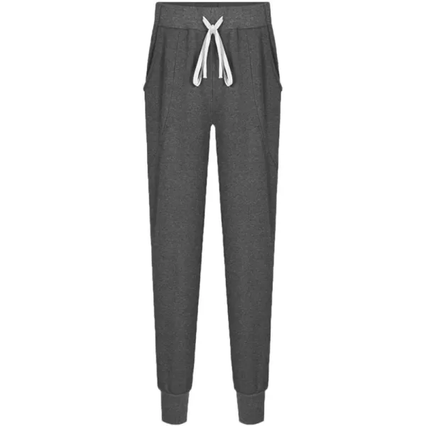 Flygo Womens Winter Fleece Sweatpants Sherpa Lined Athletic Jogger Loose-fit High Waist Harem Pants for Workout, Training
