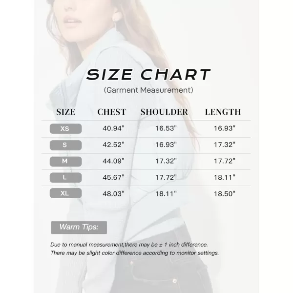 Flygo Women's Cropped Puffer Vest Zip Up Stand Collar Sleeveless Padded Bubble Vest