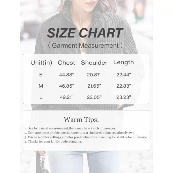 Flygo Corduroy Cropped Puffer Jacket Womens Winter Jackets Long Sleeve Down Puffer coat
