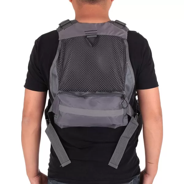 Flygo Fly Fishing Vests Multi Pocket Waistcoat Adjustable Size Gifts for Men and Women