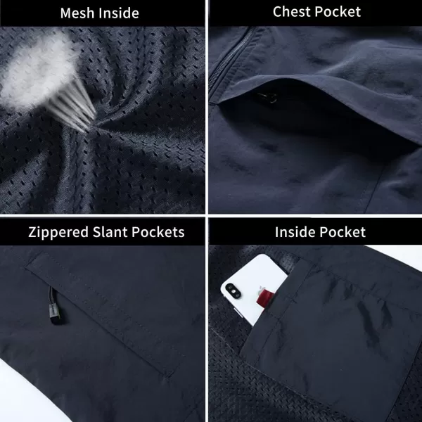 Flygo Men's Casual Lightweight Outdoor Work Safari Fishing Travel Photo Vest Multi Pockets