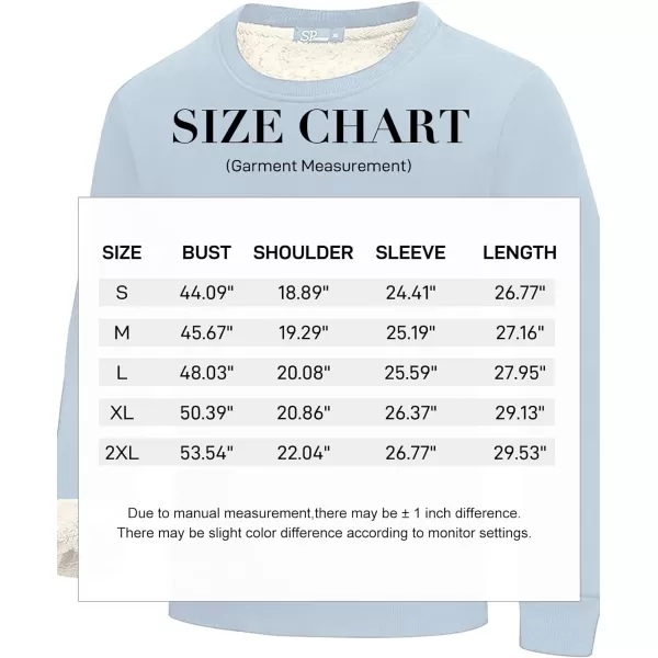 Flygo Men's Warm Sherpa Lined Crewneck Sweatshirts Fleece Pullover Tops Heavy-weight Thick Thermal Cotton Sweat-Shirts